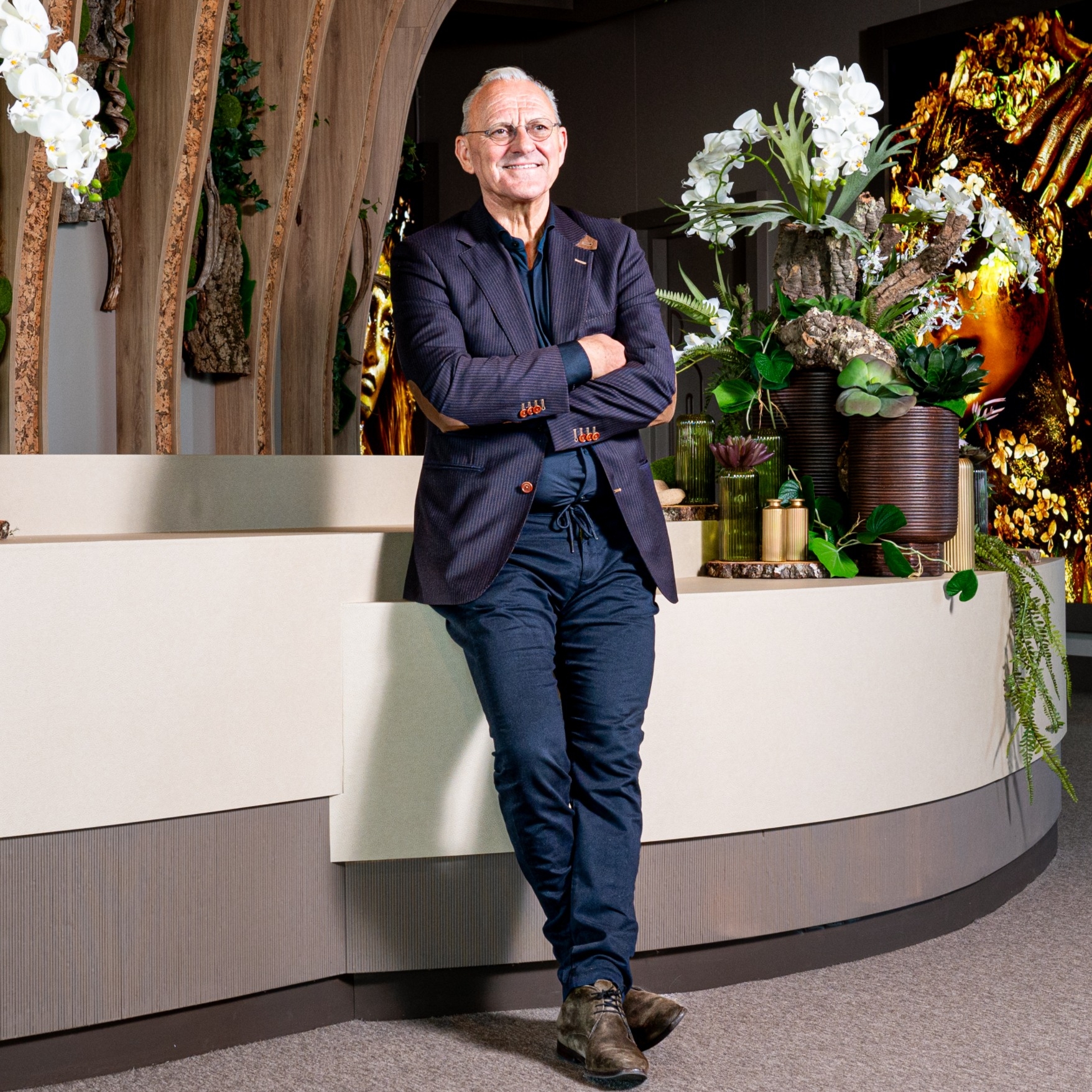 Portret John van Duivenvoorden, eigenaar FloriWorld